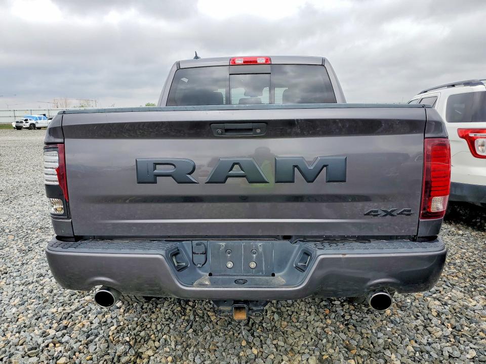 2017 Ram 1500 VIN 1C6RR7MT1HS573927 COPART salvage auction — FRONT END, Co - Public - Salvage Title, sold $5,700 on 2026-07-02 (photo 6)