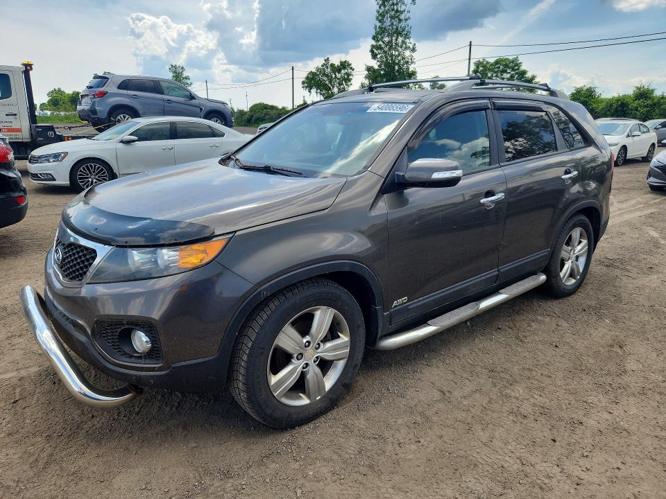2012 Kia VIN 5XYKUDA20CG300267 COPART salvage auction — FRONT END, Qc - Gravement Accidente, sold $650 on 2026-08-25 (photo 1)