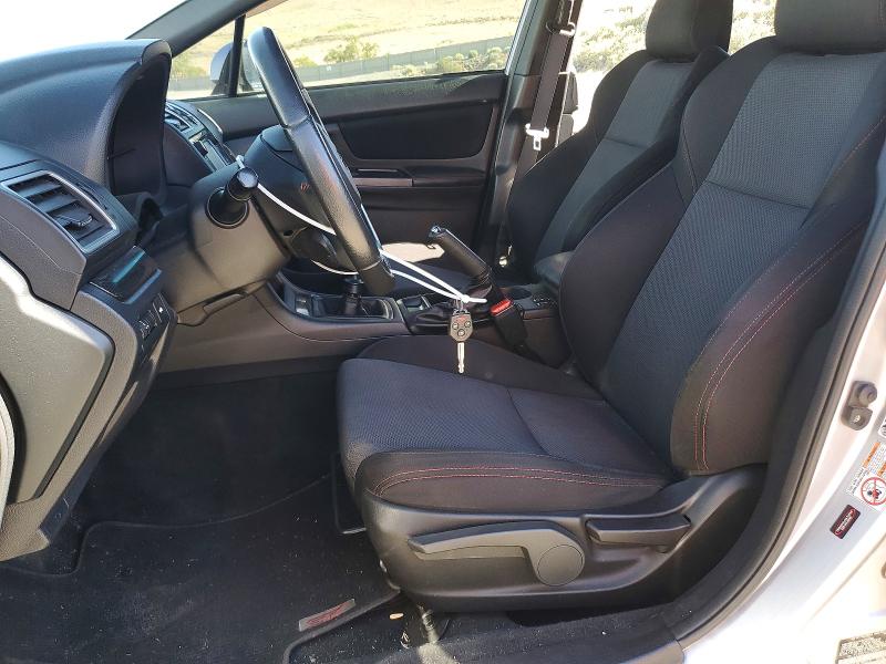 2016 Subaru Wrx VIN JF1VA1E66G9804451 COPART salvage auction — FRONT END, Nv - Salvage Title (P), sold $6,500 on 2026-07-09 (photo 7)