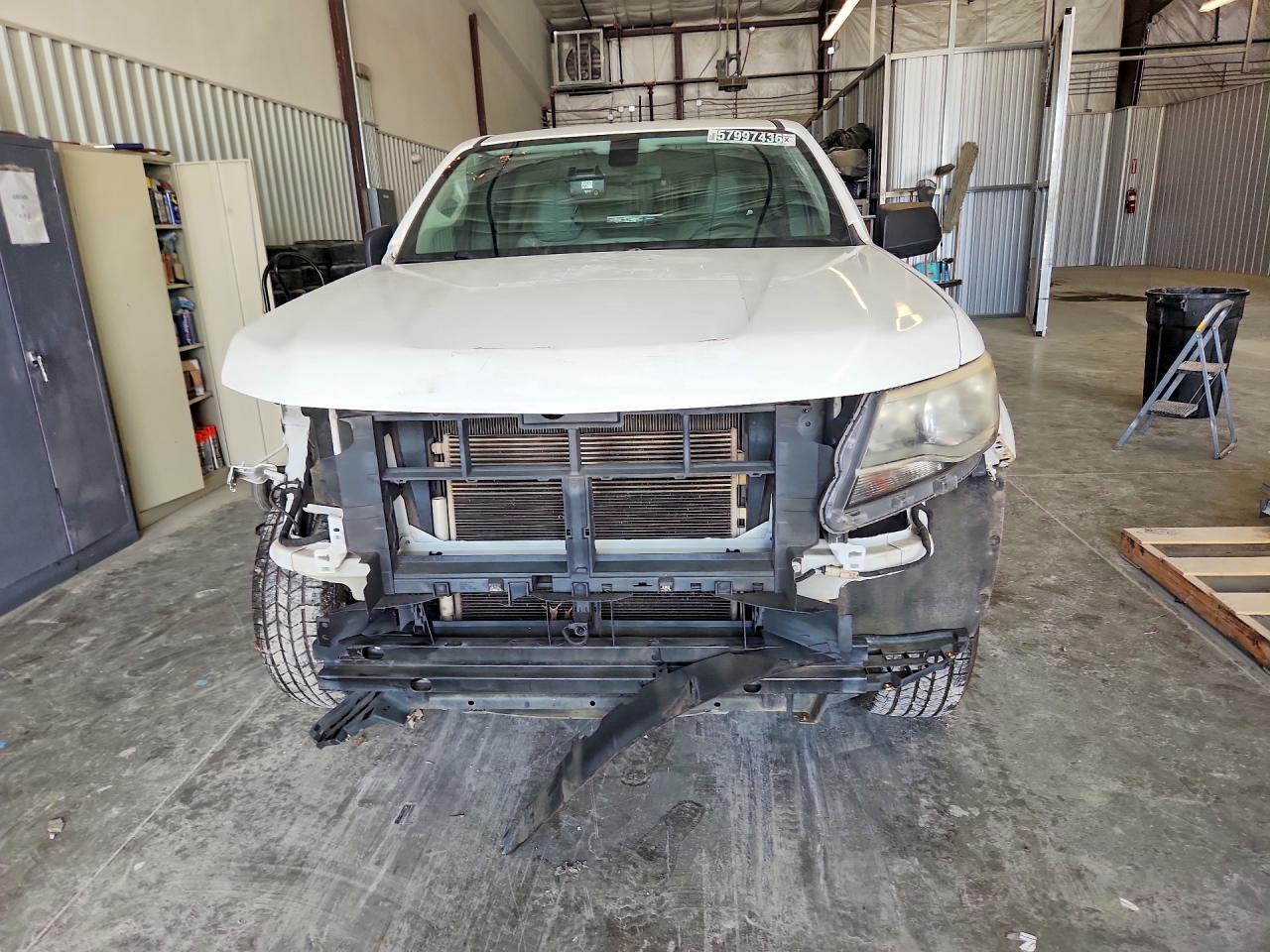 2016 Chevrolet Colorado VIN 1GCHSBEA1G1300418 COPART salvage auction — Front End, St - Salvage Title, sold $1,650 on 2026-07-16 (photo 5)
