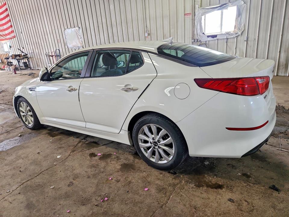 2015 Kia Optima VIN KNAGM4A70F5617123 COPART salvage auction — VANDALISM, Wi - Certificate Of Title, sold $1,900 on 2026-07-06 (photo 2)