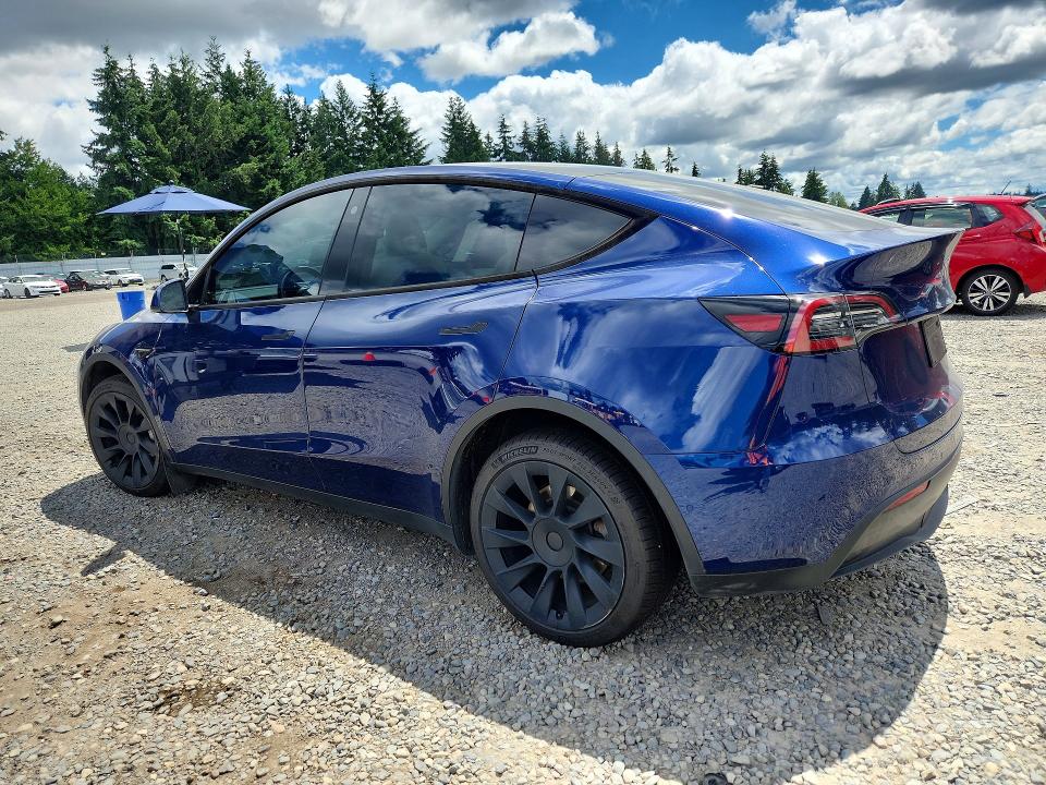 2022 Tesla Model y VIN 7SAYGDEE2NF548183 COPART salvage auction — FRONT END, Wa - Bill Of Sale, sold $850 on 2026-07-28 (photo 2)