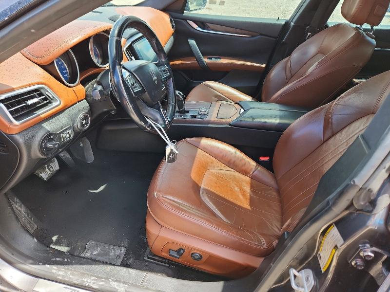 2017 Maserati Ghibli VIN ZAM57RTA2H1224138 COPART salvage auction — FRONT END, Ut - Salvage Certificate, sold $1,050 on 2026-09-25 (photo 7)