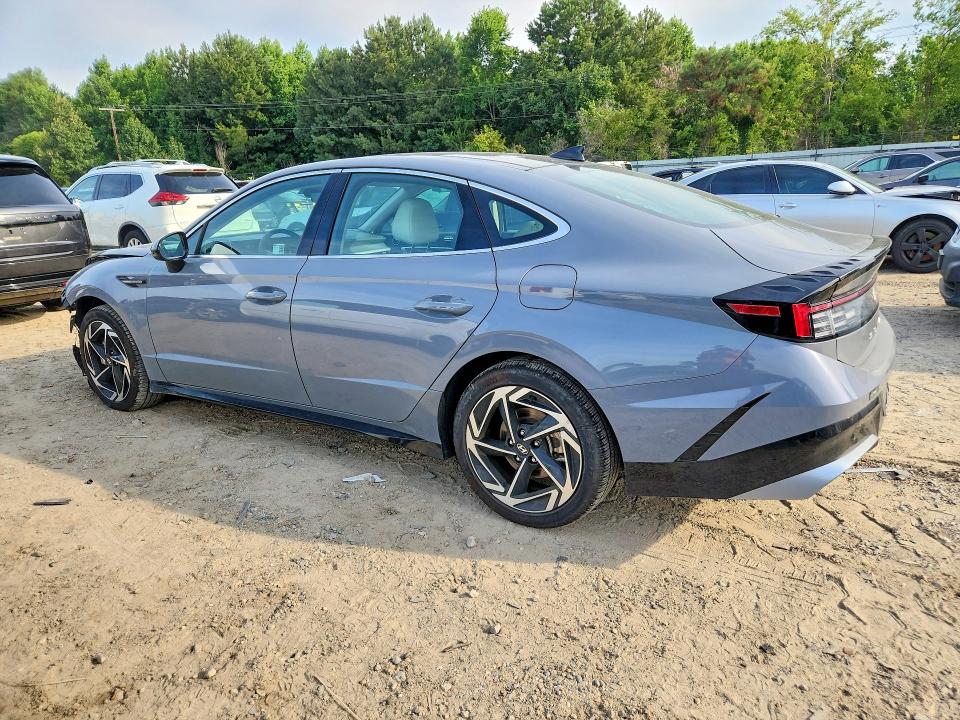 2025 Hyundai Sonata VIN KMHL14JA1SA518152 COPART salvage auction — FRONT END, Va - Cert Of Title - Salvage, sold $200 on 2026-07-28 (photo 2)