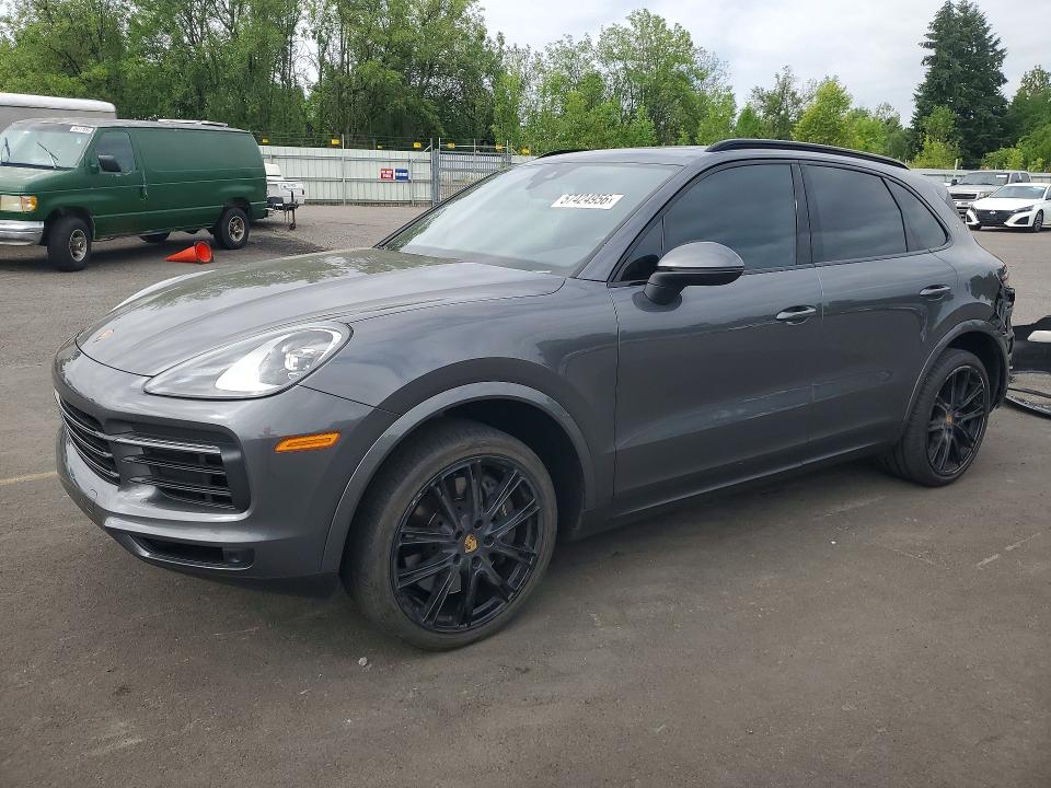 2022 Porsche VIN WP1AA2AY1NDA04400 COPART salvage auction — REAR END, OR - SALVAGE TITLE CERTIFICATE, sold $25,500 on 2026-08-19 (photo 1)