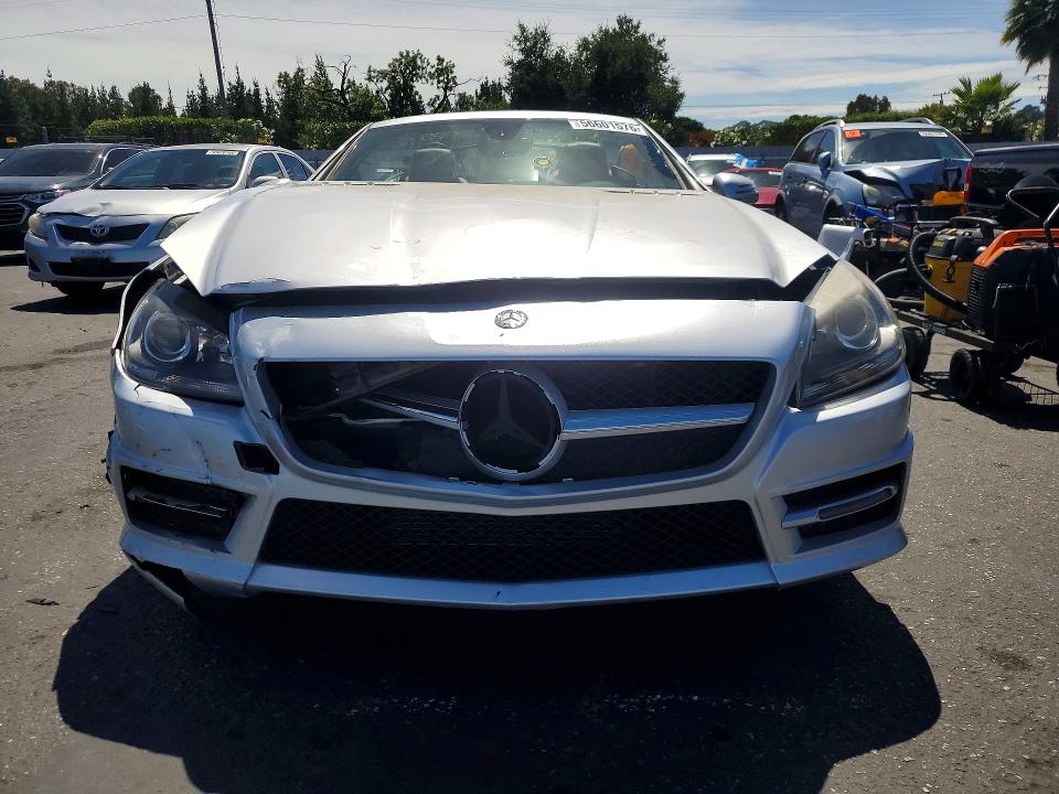 2016 Mercedes-benz Slk-class VIN WDDPK3JA4GF123010 COPART salvage auction — FRONT END, Ca - Salvage Certificate, sold $1,850 on 2026-07-09 (photo 5)