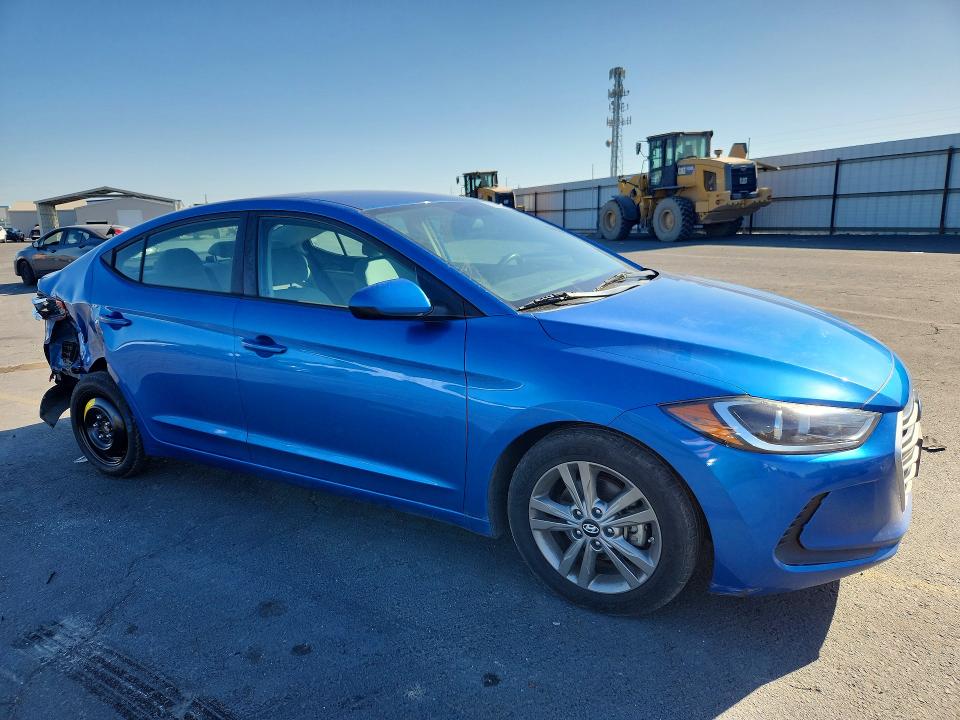 2017 Hyundai VIN 5NPD84LF0HH065978 COPART salvage auction — REAR END, Ca - Salvage Certificate, sold $2,600 on 2026-07-09 (photo 4)