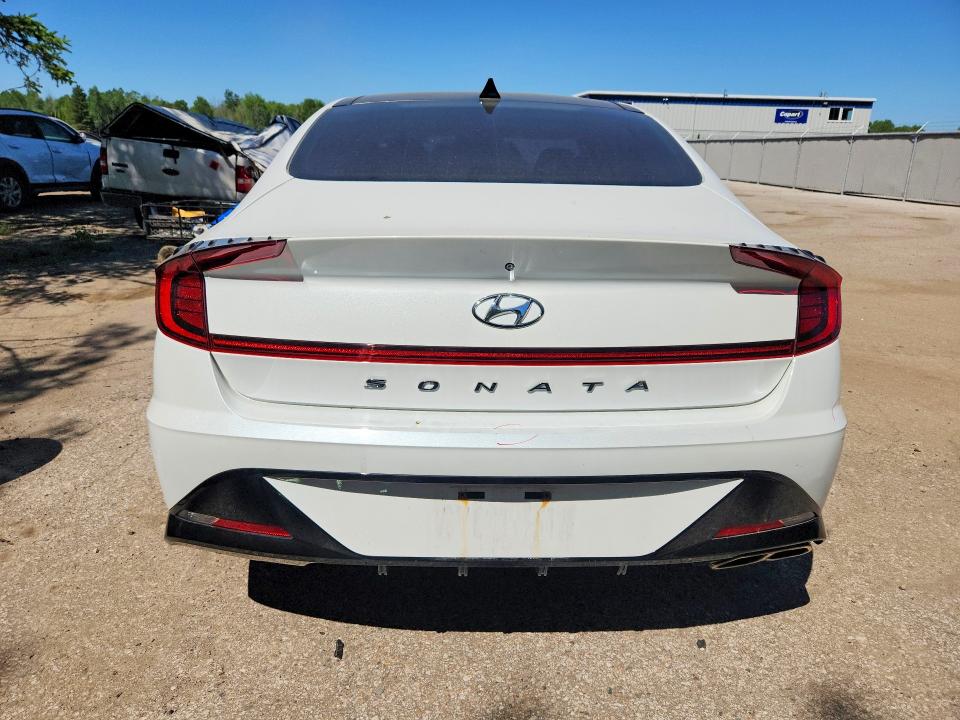 2022 Hyundai Sonata VIN 5NPEJ4J29NH139600 COPART salvage auction — FRONT END, Salvage Title, sold $8,300 on 2026-07-14 (photo 6)