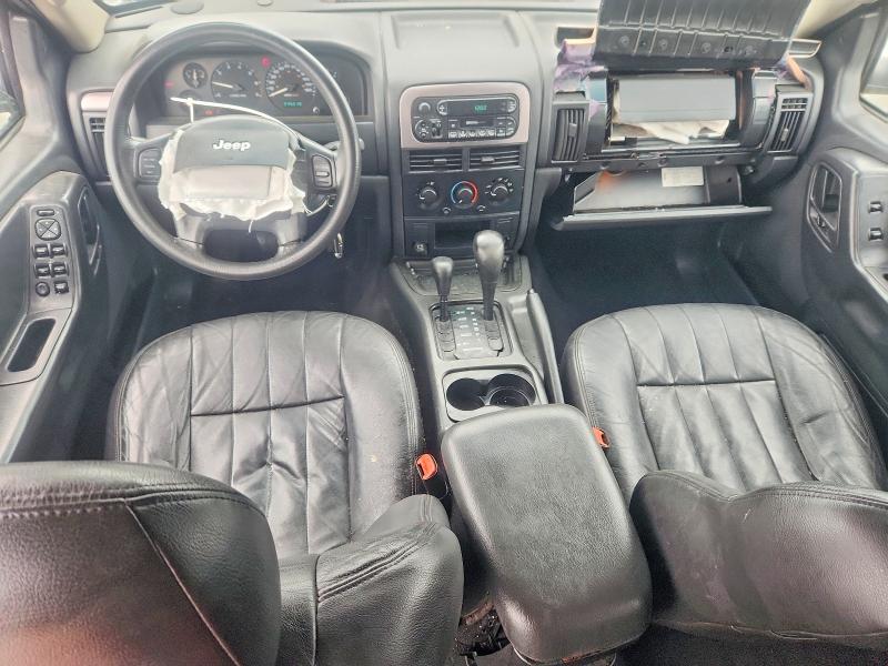 2003 Jeep Cherokee VIN 1J4GW48S03C599828 COPART salvage auction — FRONT END, Wv - Salvage Certificate, sold $325 on 2026-07-09 (photo 8)