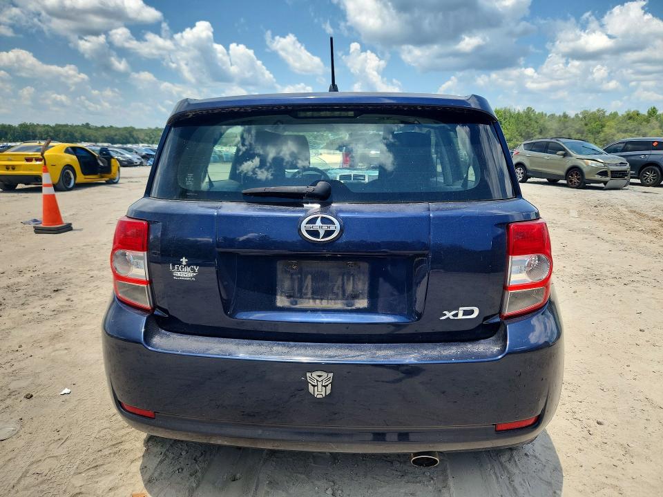 2014 Scion Xd VIN JTKKUPB46E1045136 COPART salvage auction — ROOF, Fl - Cert Of Title Slvg Rebuildable, sold $2,200 on 2026-07-17 (photo 6)