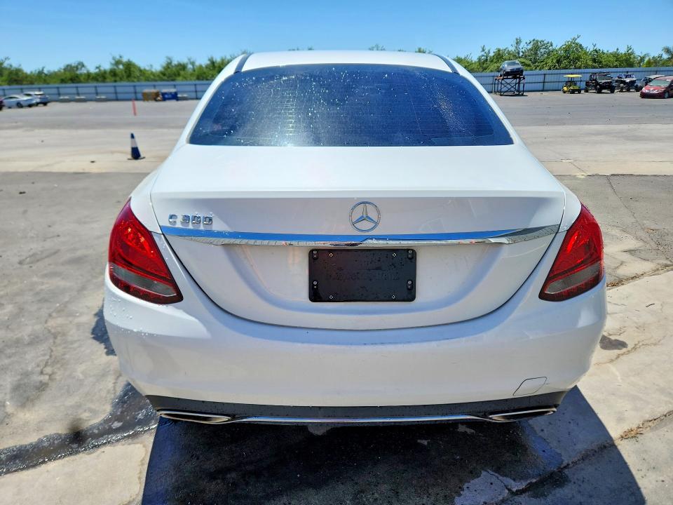 2016 Mercedes-benz C class VIN 55SWF4JB5GU124193 COPART salvage auction — FRONT END, CA - CERTIFICATE OF TITLE, sold $2,150 on 2026-07-24 (photo 6)