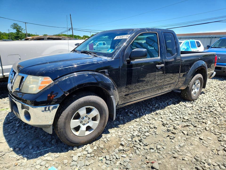 2010 Nissan Frontier VIN 1N6AD0CW0AC424297 COPART salvage auction — FRONT END, Nj - Certificate Of Title, sold $1,100 on 2026-07-21 (photo 1)