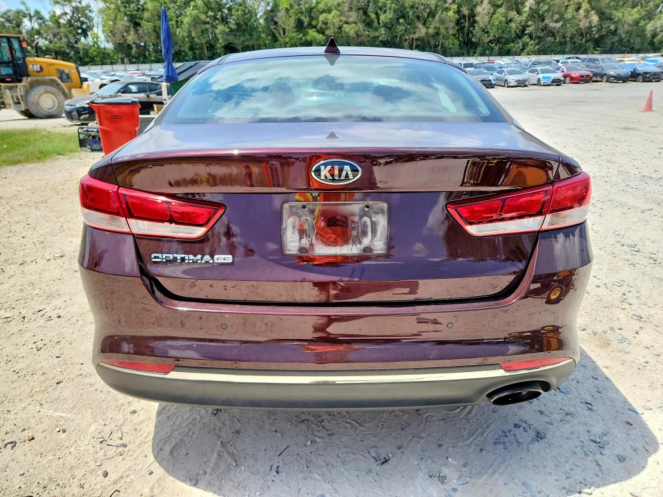 2017 Kia VIN 5XXGT4L35HG156967 COPART salvage auction — FRONT END, Fl - Cert Of Title Slvg Rebuildable, sold $1,150 on 2026-07-07 (photo 6)
