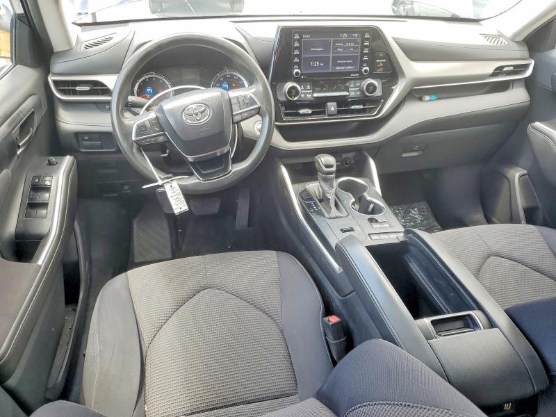 2020 Toyota Highlander VIN 5TDCZRAH1LS005172 COPART salvage auction — FRONT END, Fl - Certificate Of Title, sold $14,200 on 2026-07-03 (photo 8)