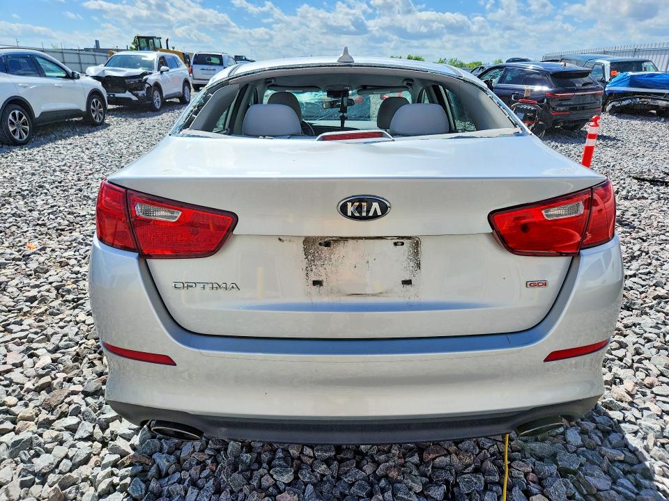 2014 Kia Optima VIN KNAGM4A70E5470235 COPART salvage auction — ROOF, Wi - Junked Vehicle Bill Of Sale, sold $825 on 2026-07-13 (photo 6)