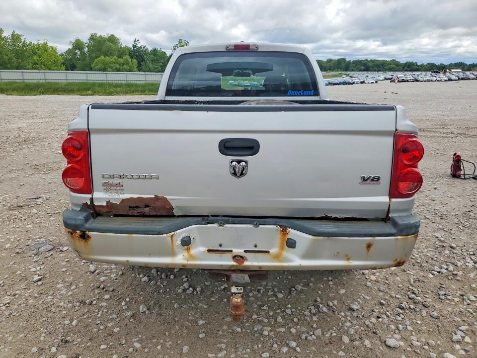2006 Dodge Dakota VIN 1D7HW48N16S710908 COPART salvage auction — SIDE, MI - CERTIFICATE OF TITLE, sold $350 on 2026-07-02 (photo 6)