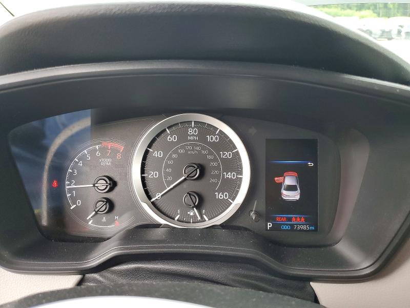 2020 Toyota Corolla VIN 5YFEPRAE7LP130660 COPART salvage auction — HAIL, Ky - Hail Salvage Brand, sold $4,750 on 2026-07-13 (photo 9)