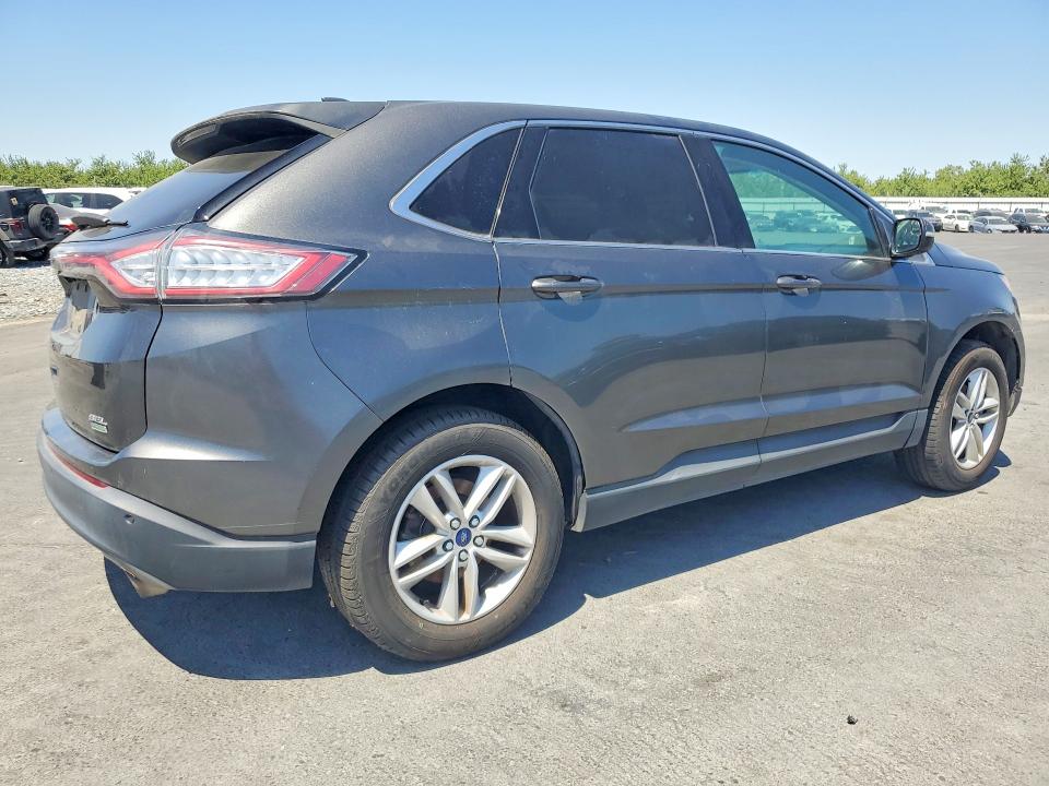 2018 Ford Edge VIN 2FMPK3J93JBB40515 COPART salvage auction — REAR END, Ca - Salvage Certificate, sold $1,900 on 2026-07-09 (photo 3)