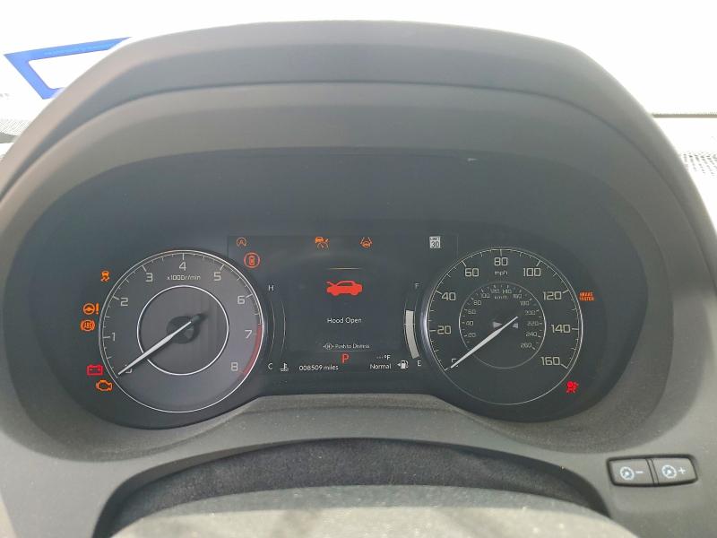 2024 Acura Rdx VIN 5J8TC2H59RL005372 COPART salvage auction — SIDE, Tx - Salvage Vehicle Title, sold $9,700 on 2026-07-31 (photo 9)