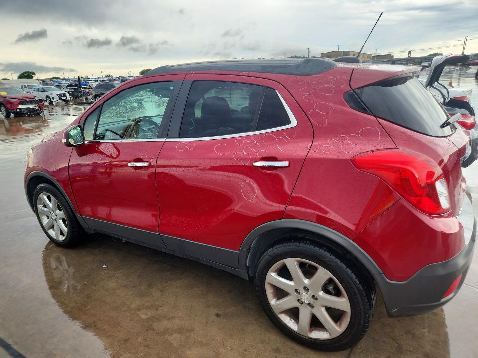2016 Buick Encore VIN KL4CJDSB5GB661449 COPART salvage auction — HAIL, Tx - Certificate Of Title, sold $175 on 2026-07-27 (photo 2)