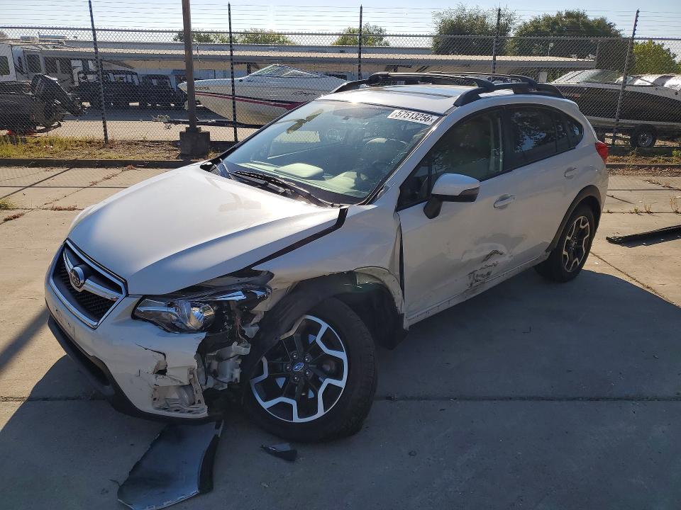 2016 Subaru VIN JF2GPALC9G8330786 COPART salvage auction — FRONT END, Ca - Salvage Certificate, sold $2,400 on 2026-07-13 (photo 1)