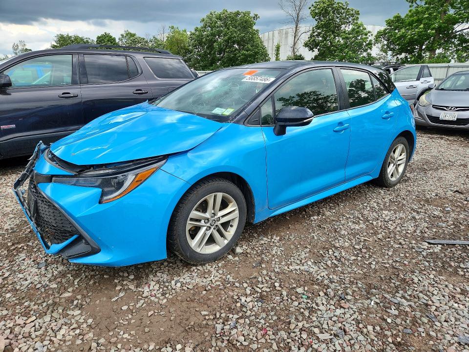 2021 Toyota VIN JTND4MBE6M3135733 COPART salvage auction — FRONT END, Ny - Mv-907A Salvage Certificate, sold $2,950 on 2026-07-13 (photo 1)