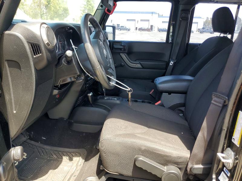 2017 Jeep Wrangler unlimited VIN 1C4BJWDG9HL549514 COPART salvage auction — REAR END, Ca - Salvage Certificate, sold $7,800 on 2026-07-30 (photo 7)