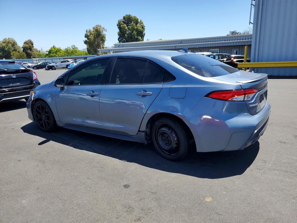 2022 Toyota VIN JTDP4MCE4NJ084939 COPART salvage auction — REAR END, Ca - Salvage Certificate, sold $6,400 on 2026-07-22 (photo 2)