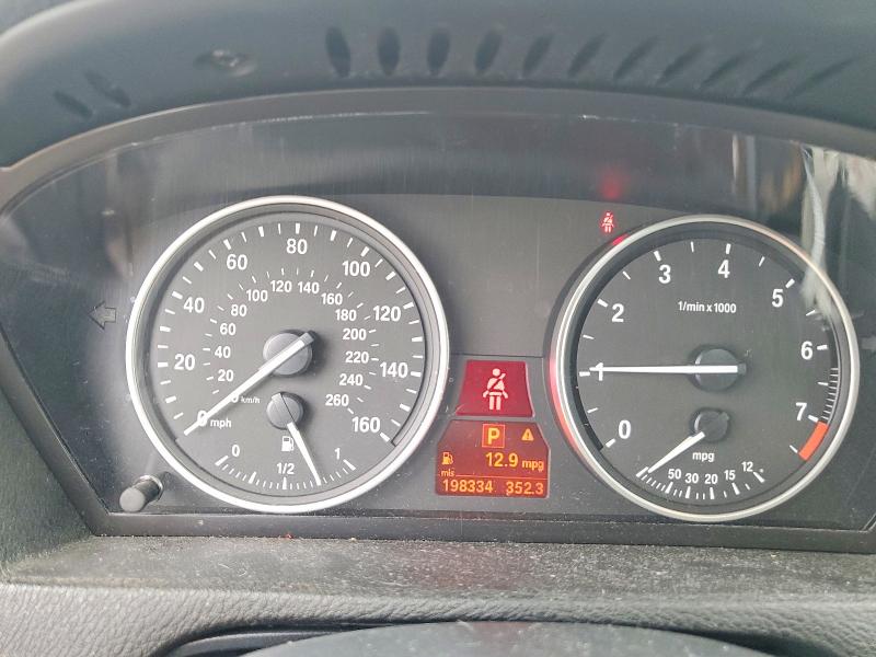 2012 BMW X5 VIN 5UXZV4C5XCL991796 COPART salvage auction — WATER/FLOOD, Mo - Salvage Certificate Of Title, sold $1,750 on 2026-07-30 (photo 9)