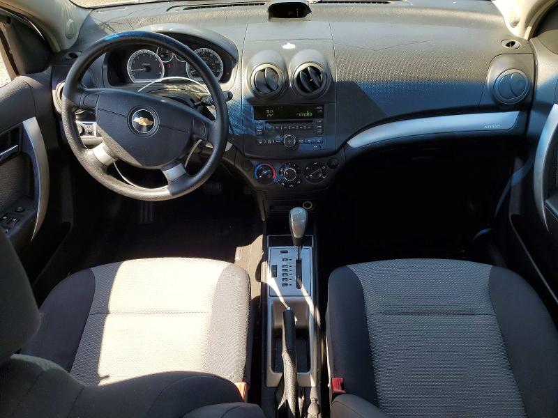 2011 Chevrolet Aveo VIN KL1TD6DE9BB203364 COPART salvage auction — ROOF, Il - Salvage Certificate, sold $650 on 2026-07-29 (photo 8)