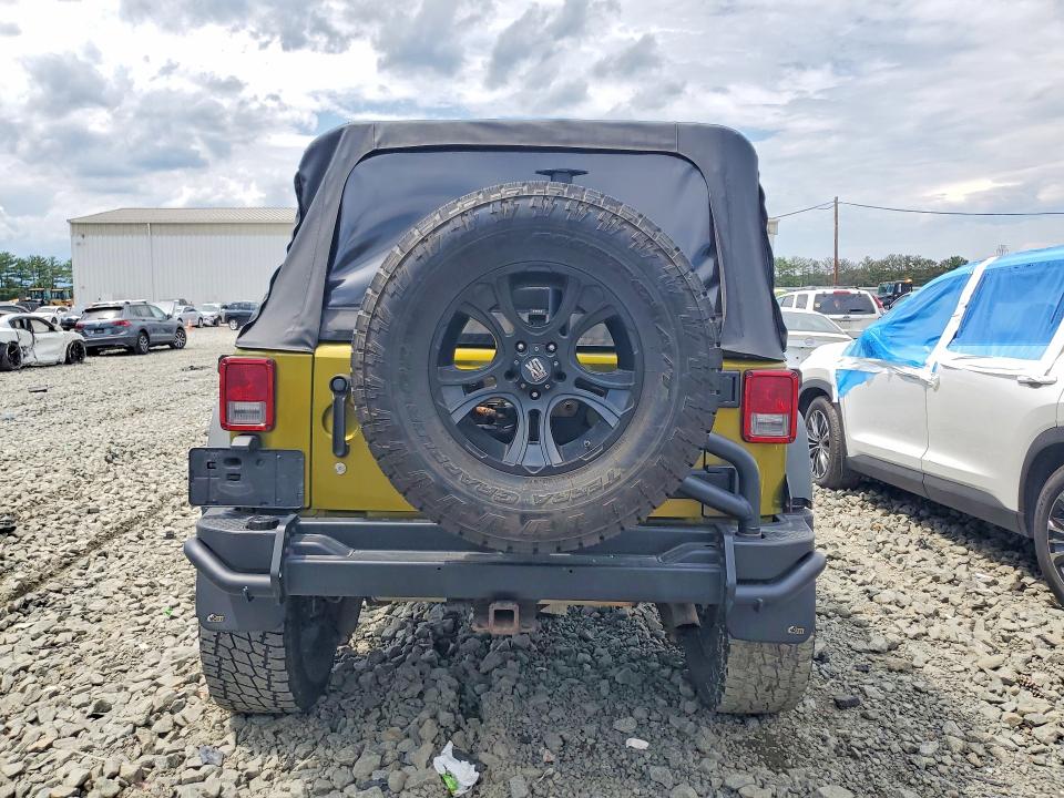 2008 Jeep Wrangler / VIN 1J8GA69158L532227 COPART salvage auction — FRONT END, Nj - Cert Of Title-Salvage, sold $2,750 on 2026-08-01 (photo 6)