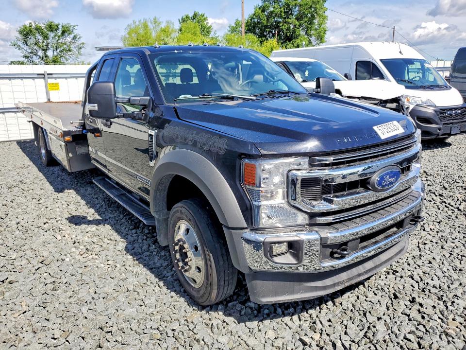 2022 Ford F550 VIN 1FD0X5GT0NEC29812 COPART salvage auction — SIDE, Oh - Cert Of Title-Salvage, sold $27,000 on 2026-08-19 (photo 4)