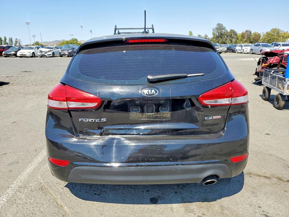 2015 Kia Forte VIN KNAFX5A83F5421467 COPART salvage auction — REAR END, Ca - Salvage Certificate, sold $1,250 on 2026-07-17 (photo 6)