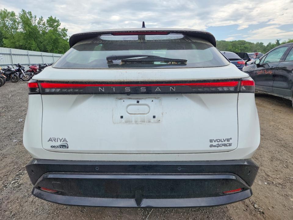 2024 Nissan Ariya VIN JN1DF0BB7RM743312 COPART salvage auction — FRONT END, Ma - Cert Of Title-Salvage, sold $14,700 on 2026-08-19 (photo 6)