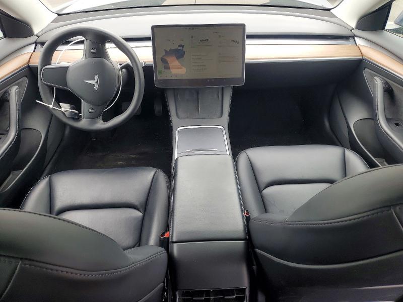 2022 Tesla Model 3 VIN 5YJ3E1EA2NF294922 COPART salvage auction — FRONT END, Ca - Salvage Certificate, sold $6,100 on 2026-07-20 (photo 8)