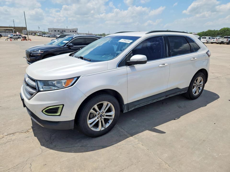2015 Ford Edge VIN 2FMTK3J84FBB33568 COPART salvage auction — NORMAL WEAR, Tx - Certificate Of Title (P), sold $1,900 on 2026-07-09 (photo 1)