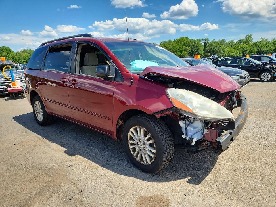 2010 Toyota Sienna VIN 5TDJK4CC5AS029522 COPART salvage auction — FRONT END, CT - CERT OF TITLE-SALVAGE, sold $1,650 on 2026-07-14 (photo 4)