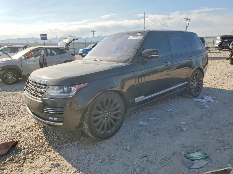 2016 Land rover RANGE ROVER VIN SALGV2EF7GA302164 COPART salvage auction — MINOR DENT/SCRATCHES, Ut - Dealer Only Clean Title (P), sold $9,400 on 2026-07-10 (photo 1)