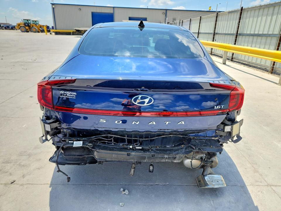 2022 Hyundai Sonata VIN 5NPEJ4J26NH148707 COPART salvage auction — REAR END, Tx - Salvage Vehicle Title, sold $7,800 on 2026-07-10 (photo 6)