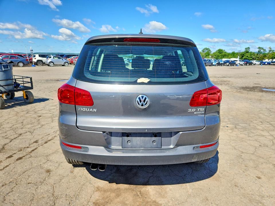 2012 Volkswagen Tiguan VIN WVGBV7AX2CW005034 COPART salvage auction — FRONT END, Pa - Cert Of Title, sold $525 on 2026-07-10 (photo 6)