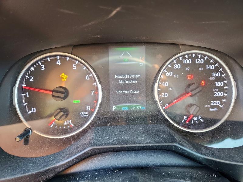 2019 Toyota Rav4 VIN 2T3R1RFVXKC051386 COPART salvage auction — FRONT END, ON - PERMIT SALVAGE, sold $7,200 on 2026-07-28 (photo 9)