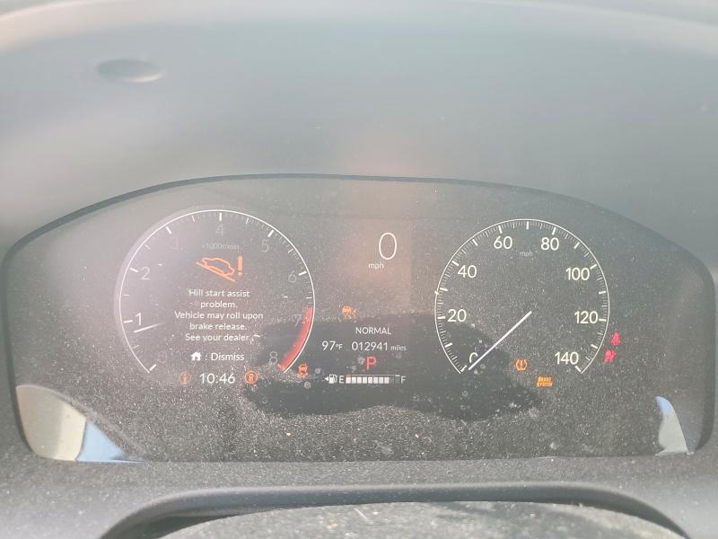 2024 Honda VIN 3CZRZ1H77RM740895 COPART salvage auction — SIDE, Tx - Salvage Vehicle Title, sold $11,500 on 2026-07-28 (photo 9)