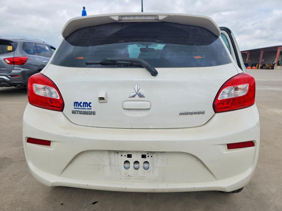 2019 Mitsubishi Mirage VIN ML32A3HJ2KH008340 COPART salvage auction — SIDE, Tx - Salvage Vehicle Title, sold $800 on 2026-07-23 (photo 6)