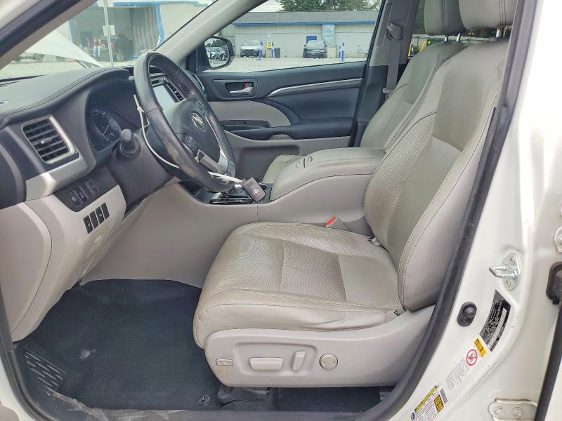 2017 Toyota VIN 5TDYZRFH4HS218235 COPART salvage auction — UNDERCARRIAGE, Nc - Salvage Certificate Of Title, sold $8,400 on 2026-07-22 (photo 7)