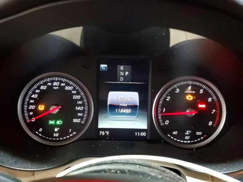 2017 Mercedes-benz Glc VIN WDC0J4KB0HF233608 COPART salvage auction — FRONT END, Pa - Certificate Of Salvage, sold $8,200 on 2026-07-08 (photo 9)