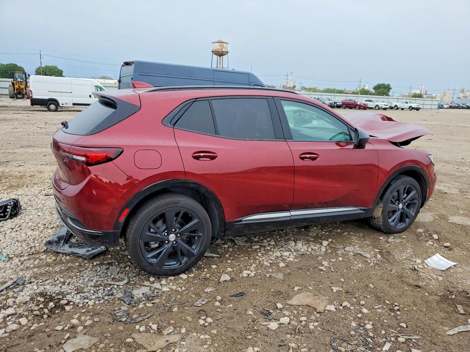 2021 Buick Envision VIN LRBFZPR42MD080171 COPART salvage auction — FRONT END, Il - Salvage Certificate, sold $3,650 on 2026-07-17 (photo 3)