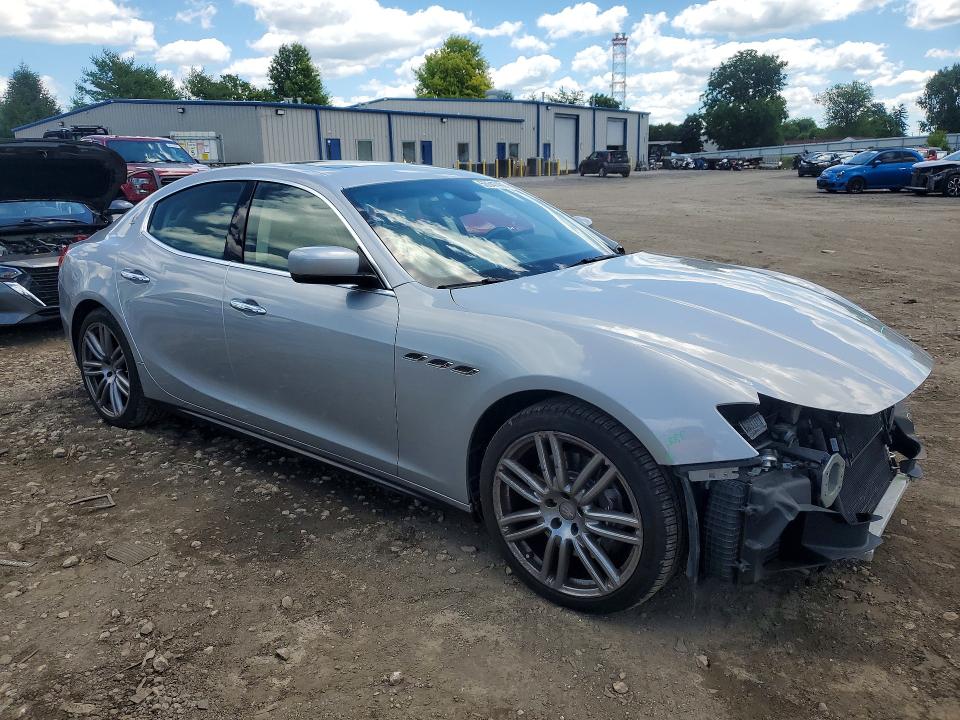 2015 Maserati VIN ZAM57RTA3F1134557 COPART salvage auction — FRONT END, Md - Cert Of Salvage < 75% Damage, sold $2,900 on 2026-07-27 (photo 4)