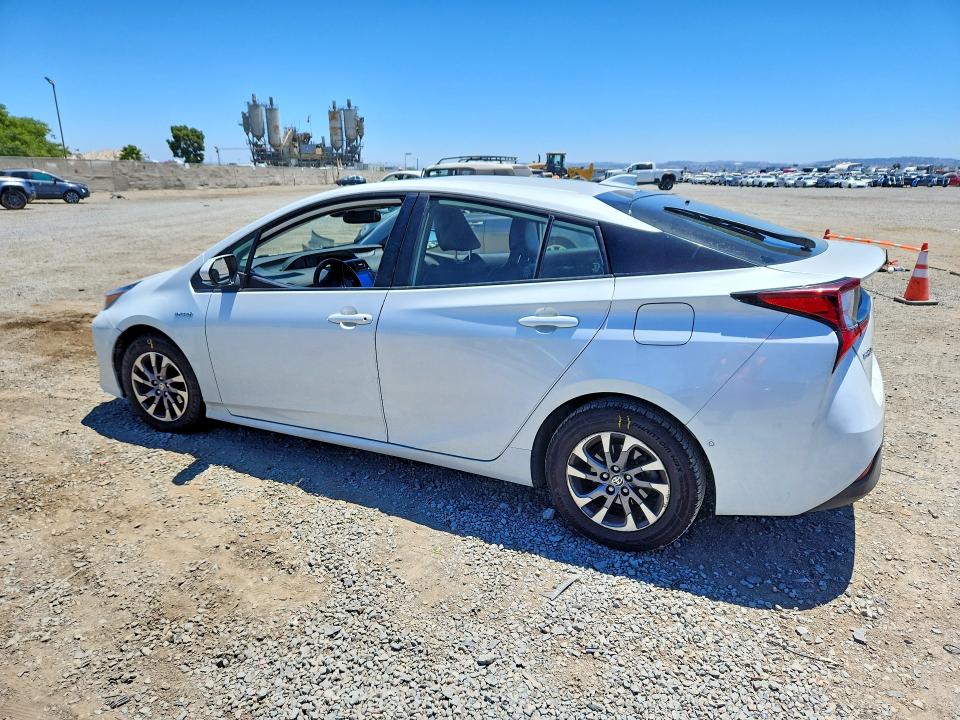 2022 Toyota Prius VIN JTDKAMFU8N3186156 COPART salvage auction — SIDE, Ca - Salvage Certificate, sold $8,500 on 2026-07-28 (photo 2)