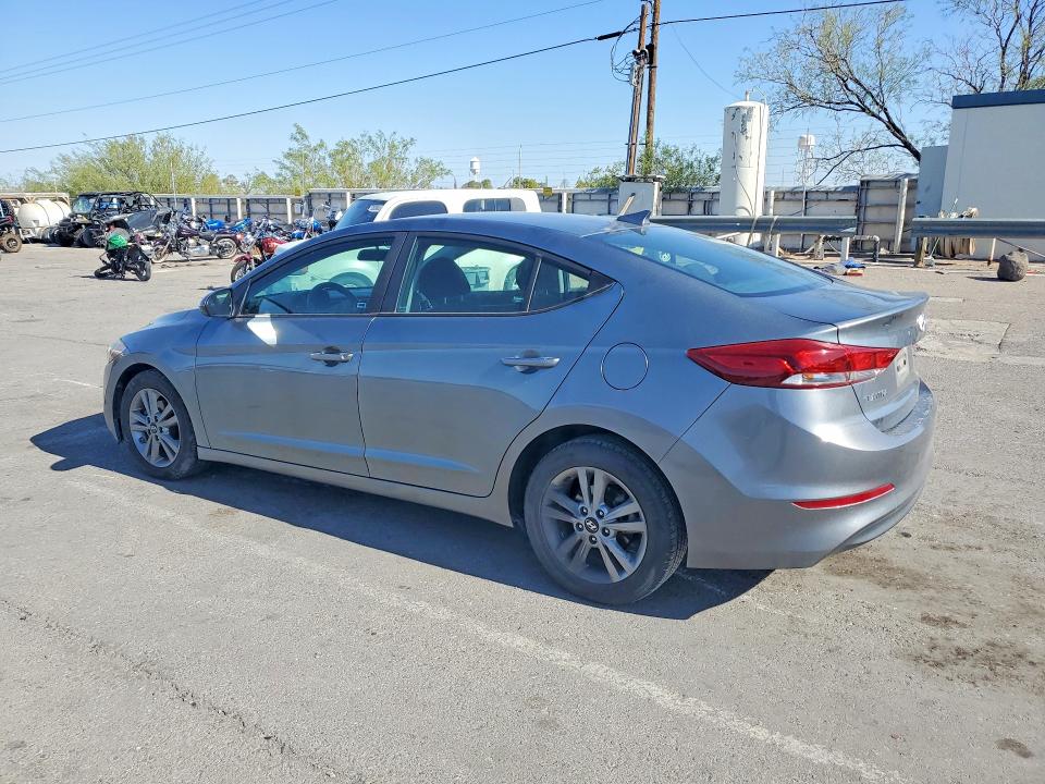 2018 Hyundai Elantra VIN KMHD84LF5JU599713 COPART salvage auction — FRONT END, Tx - Salvage Vehicle Title, sold $2,450 on 2026-07-10 (photo 2)