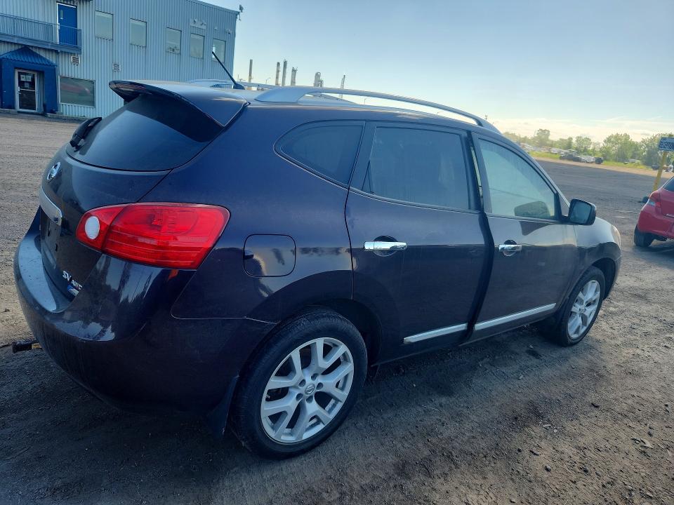 2011 Nissan Rogue VIN JN8AS5MV0BW294912 COPART salvage auction — WATER/FLOOD, QC - IRRECUPERABLE, sold $325 on 2026-07-28 (photo 3)
